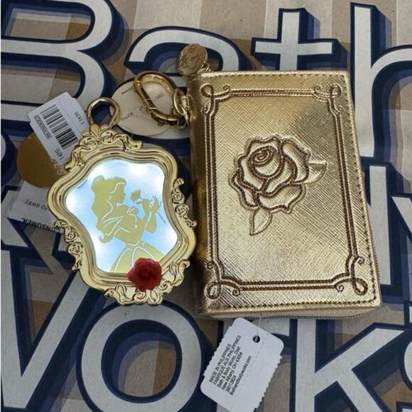 👑NEW👑 Belle Coin Purse Disney Princess Bath & Body Works - Picture 6 of 6